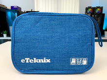 Load image into Gallery viewer, eTeknix Slim Cable Organiser Bag